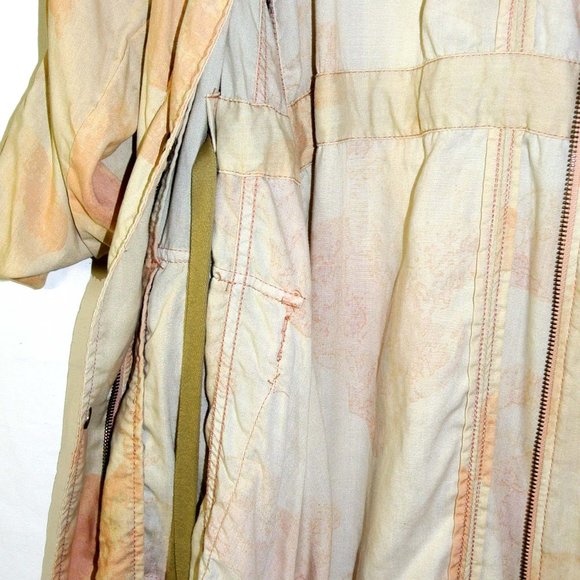 Free People 'Faded Camo' Duster Jacket XS/S to Med - Picture 11 of 11